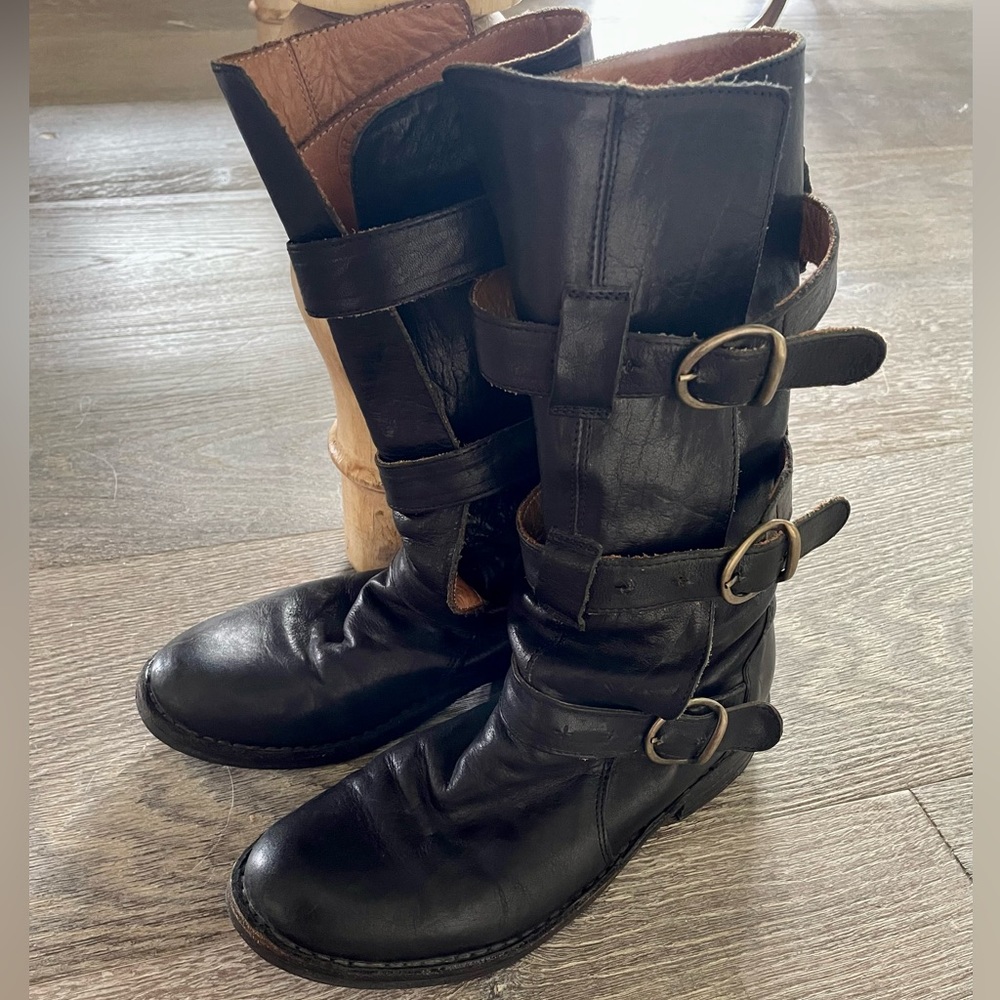Fiorentini + Baker 🖤 Moto Boots - EUC 🖤 Eternity 7040-CN - Picture 5 of 10